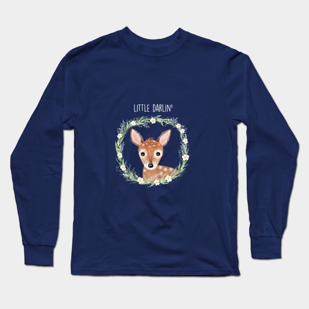 Little Darlin' doe Long Sleeve T-Shirt by tfinn